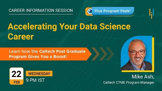 You are currently viewing Accelerating Your Career with Caltech CTME’s Post Graduate Program in Data Science