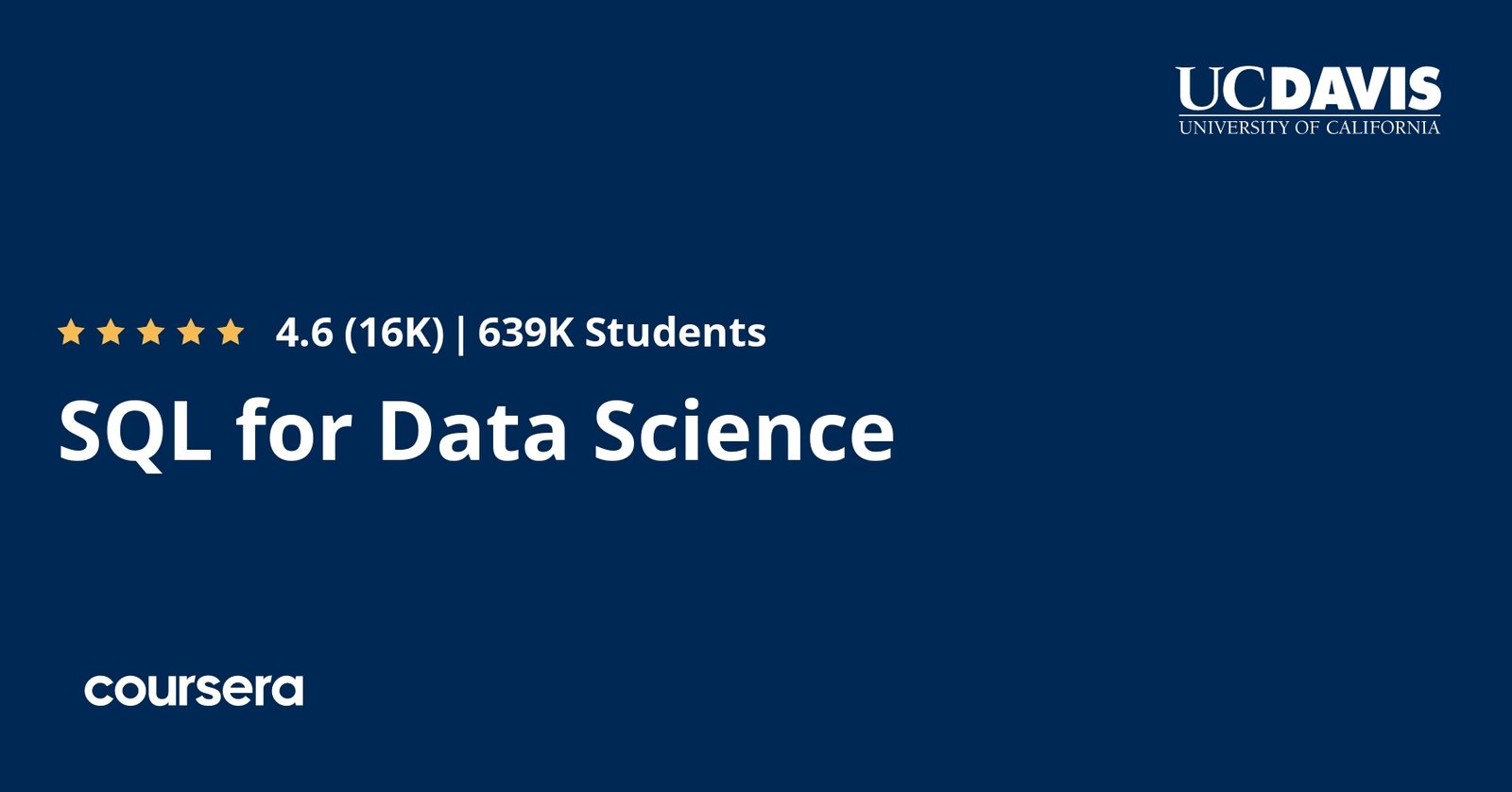 Read more about the article SQL for Data Science