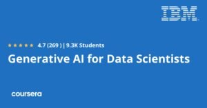 Read more about the article Generative AI for Data Scientists